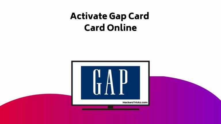 Activate Gap Card Card Online