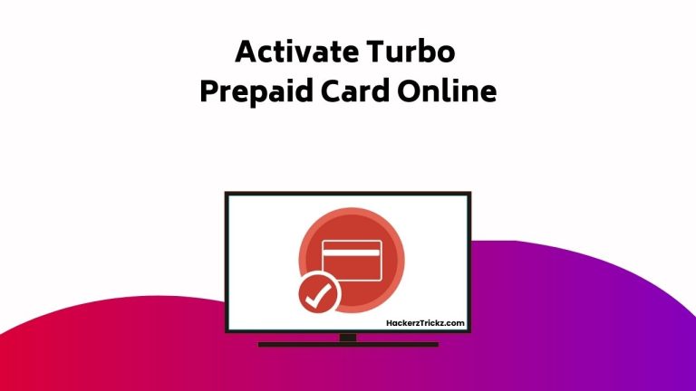 How to Activate Turbo Prepaid Card Online